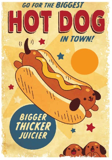 ONLY 100% ALL BEEF HOT DOG SERVED IN THIS RESTAURANT